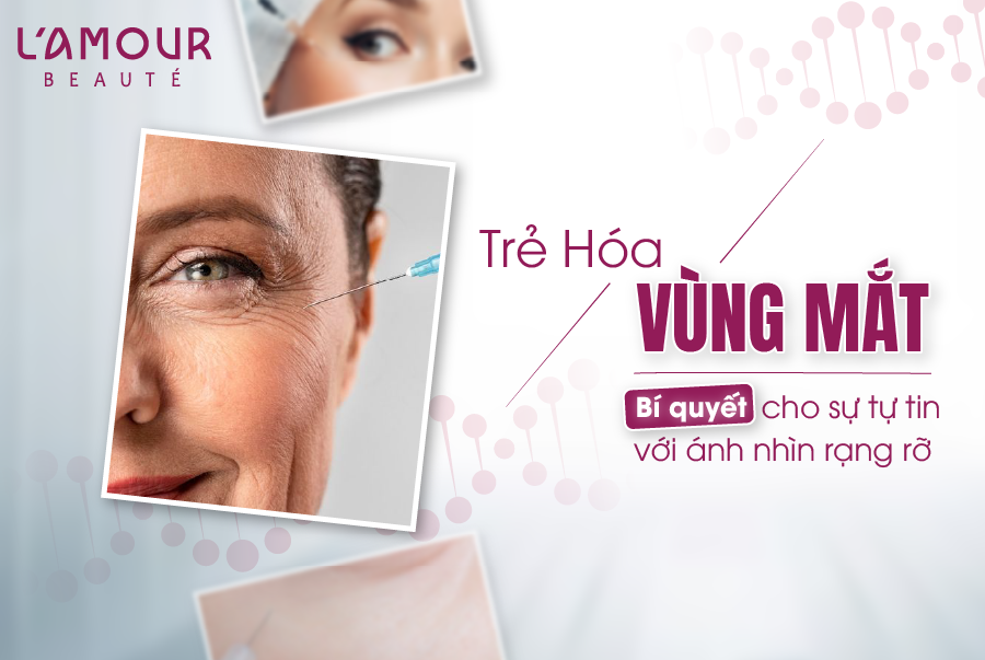 Trẻ Hóa Vùng Mắt: Bí quyết cho sự tự tin với ánh nhìn rạng rỡ